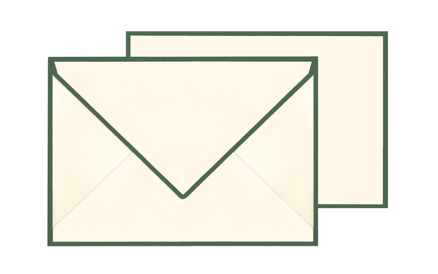 Original Crown Mill Color Edge Note Card Box