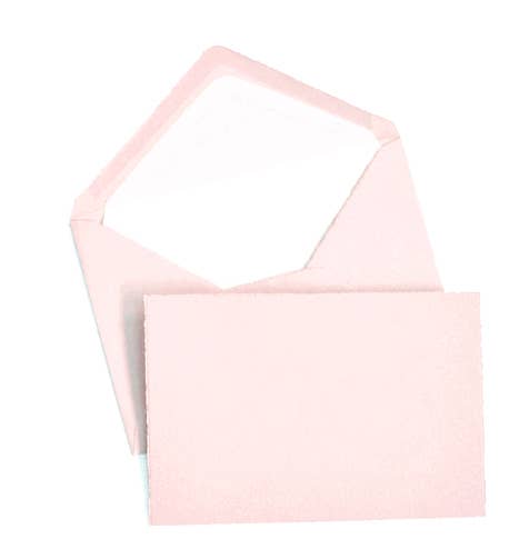 Deckle Edge Note Card/Gold Box