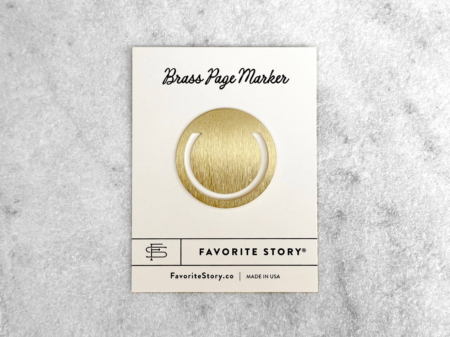 Brass Page Marker