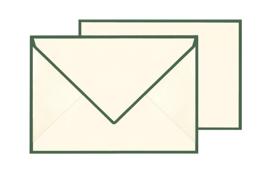 Original Crown Mill Color Edge Note Card Box