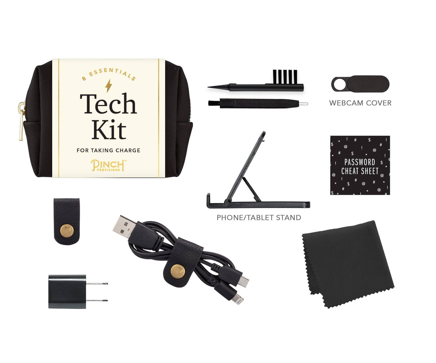 Vegan Leather Tech Kit