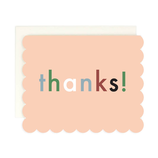 Thanks! Greeting Card -Boxed set of 8