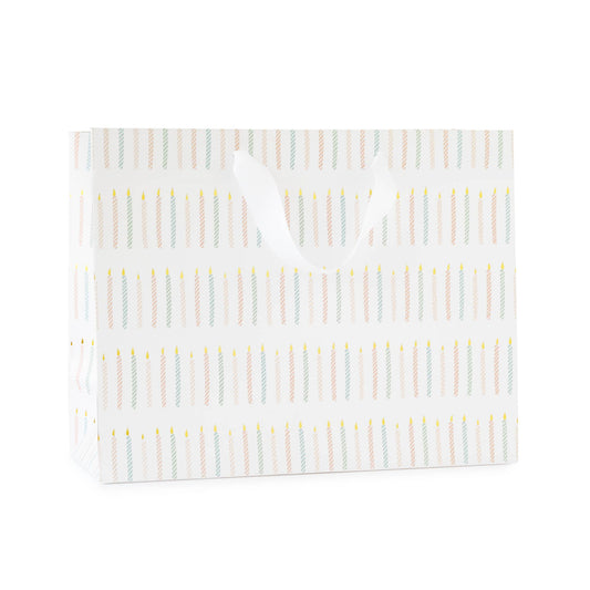 Large Birthday Candles Gift Bag