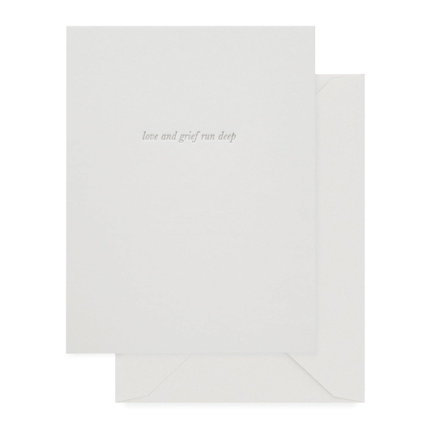 Love and Grief Run Deep