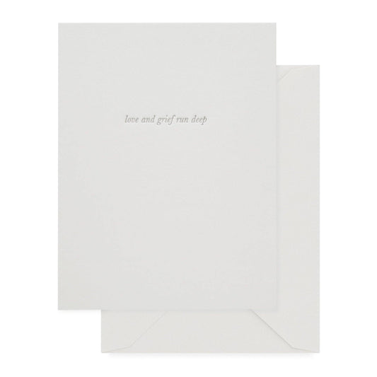 Love and Grief Run Deep