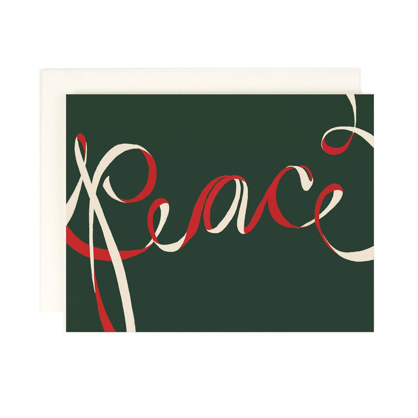 Peace Ribbon Holiday Card