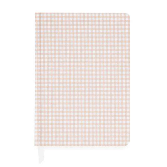 Tailored Journal, Pink Gingham