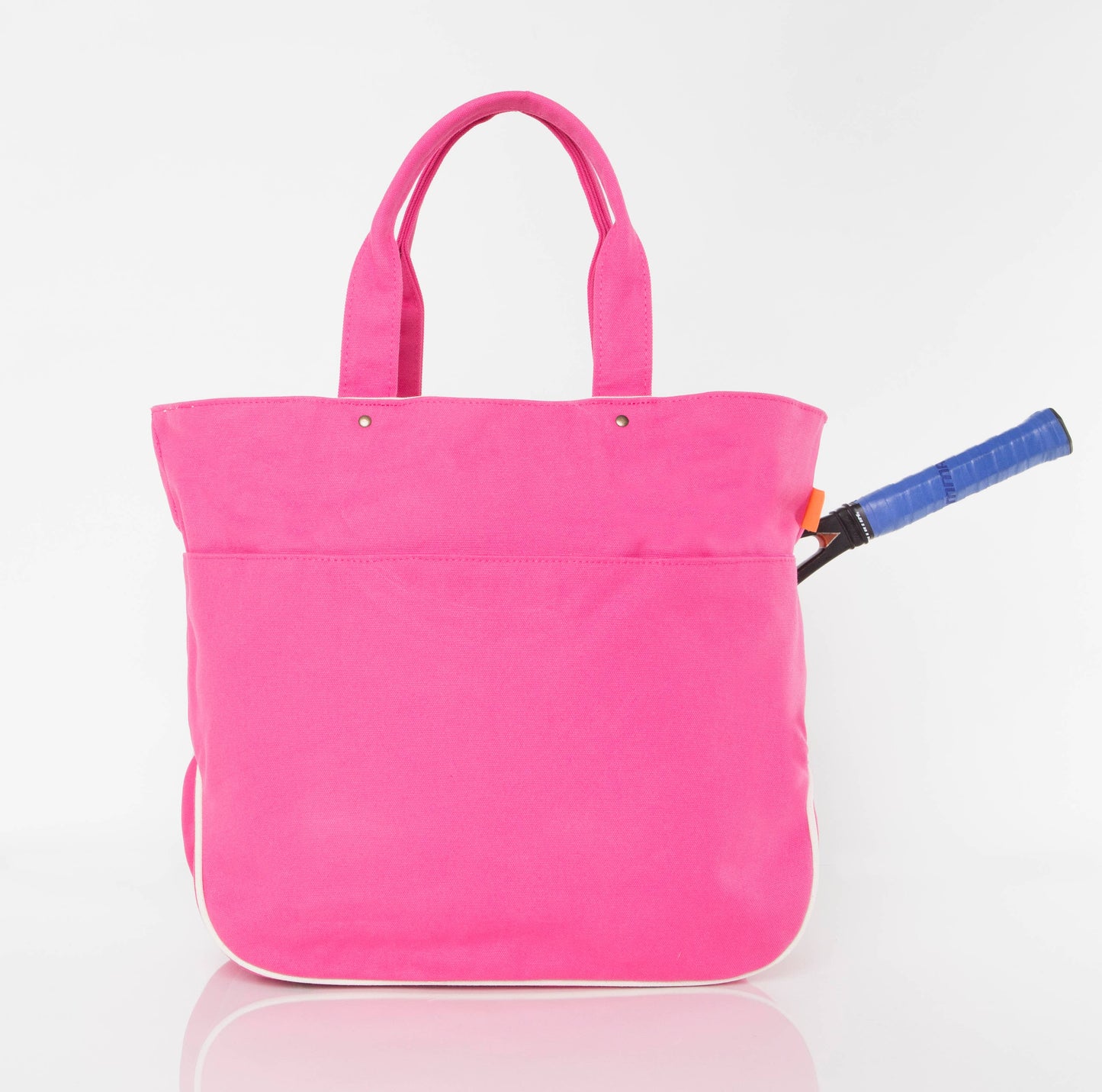 Tennis Tote: Natural & Emerald