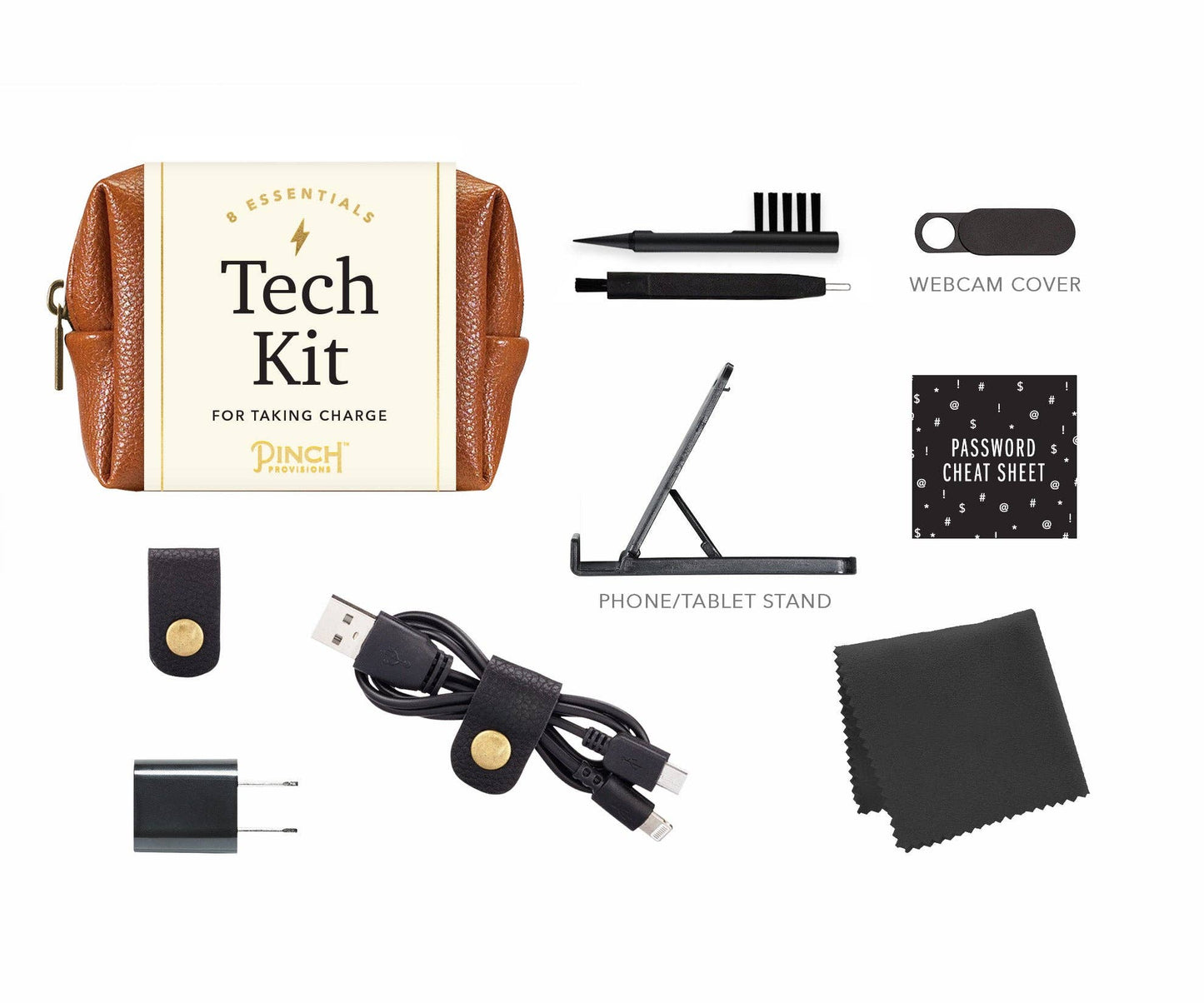Vegan Leather Tech Kit