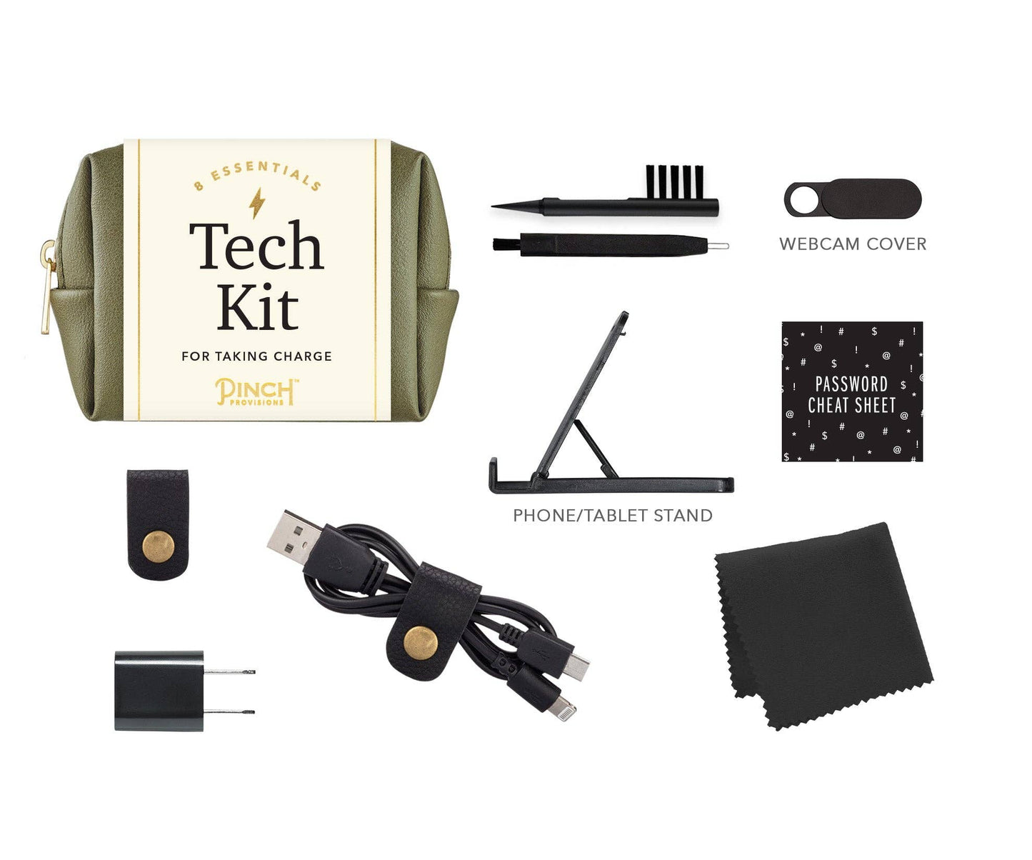 Vegan Leather Tech Kit