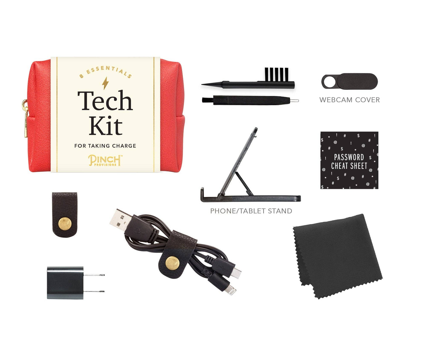 Vegan Leather Tech Kit