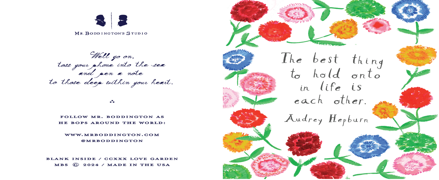 Love Garden - Greeting Card