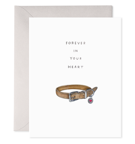 Pet Collar Greeting Card