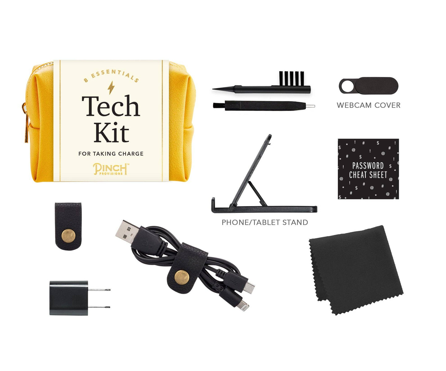 Vegan Leather Tech Kit