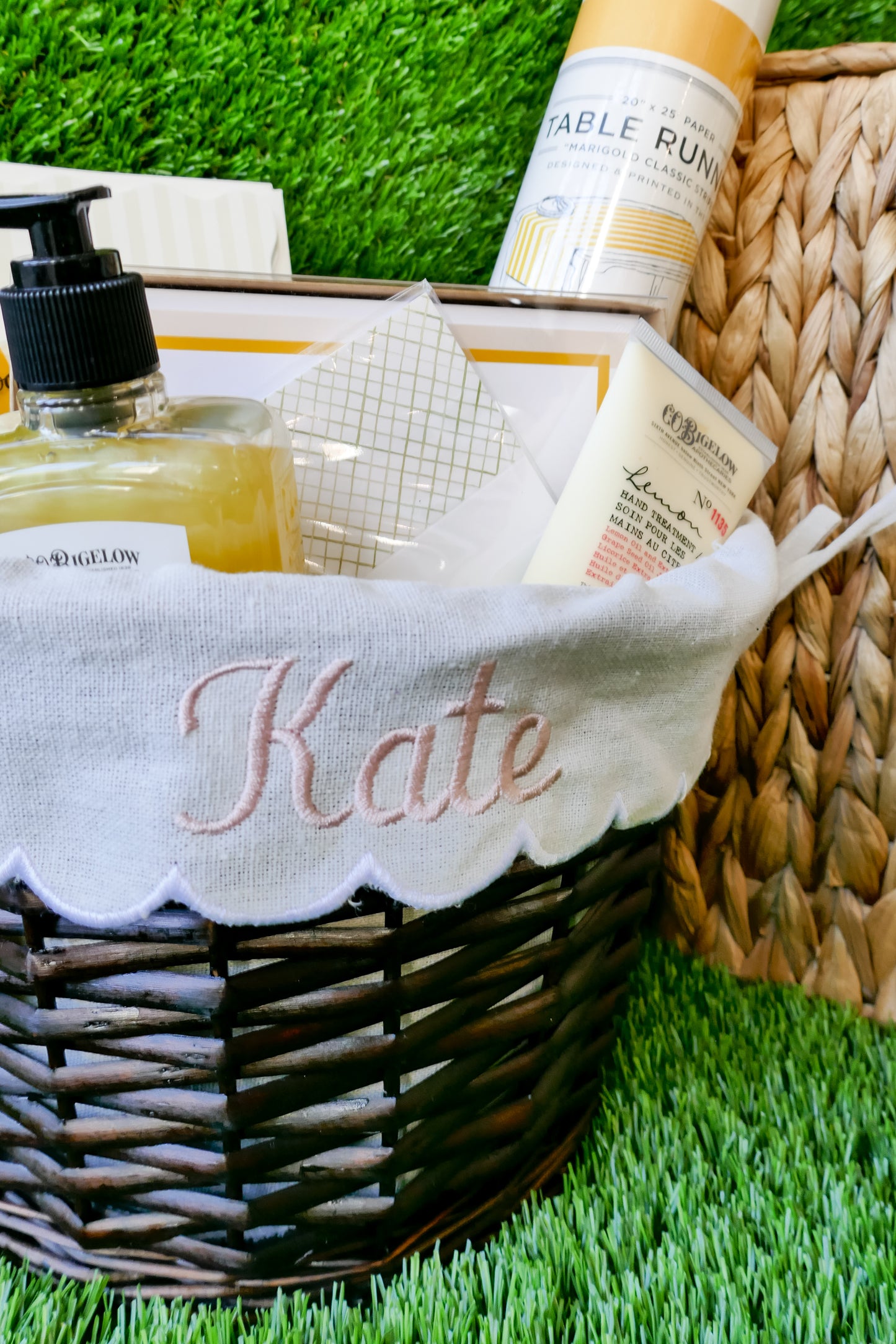 Embroidered Easter Basket