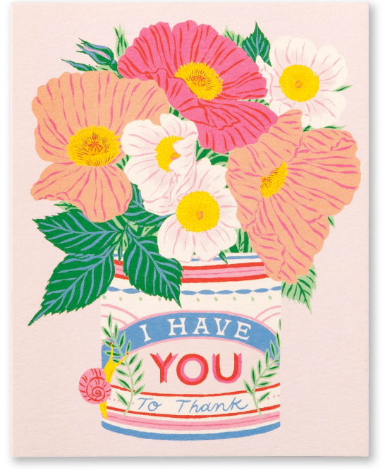 I have you to thank