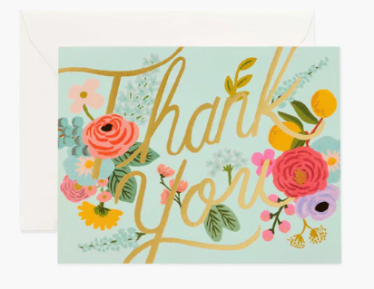 Mint Garden Thank You
