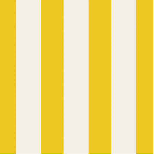 Marigold Classic Stripe Cocktail Napkin