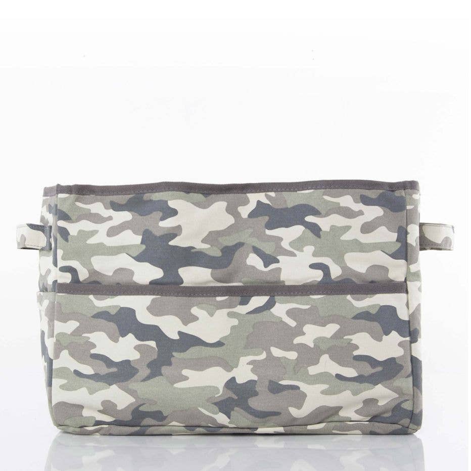 Car Organizer Storage: Gray Stripes