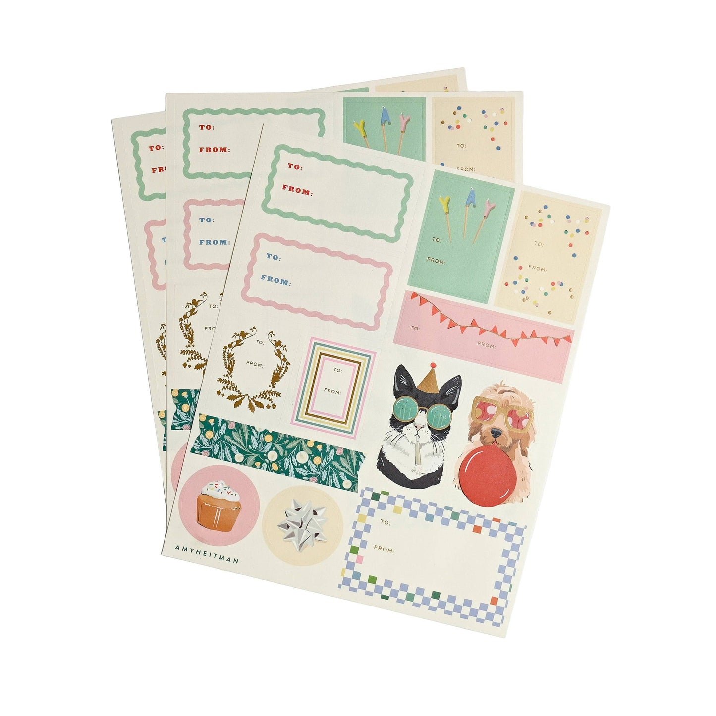 Birthday Gift Stickers