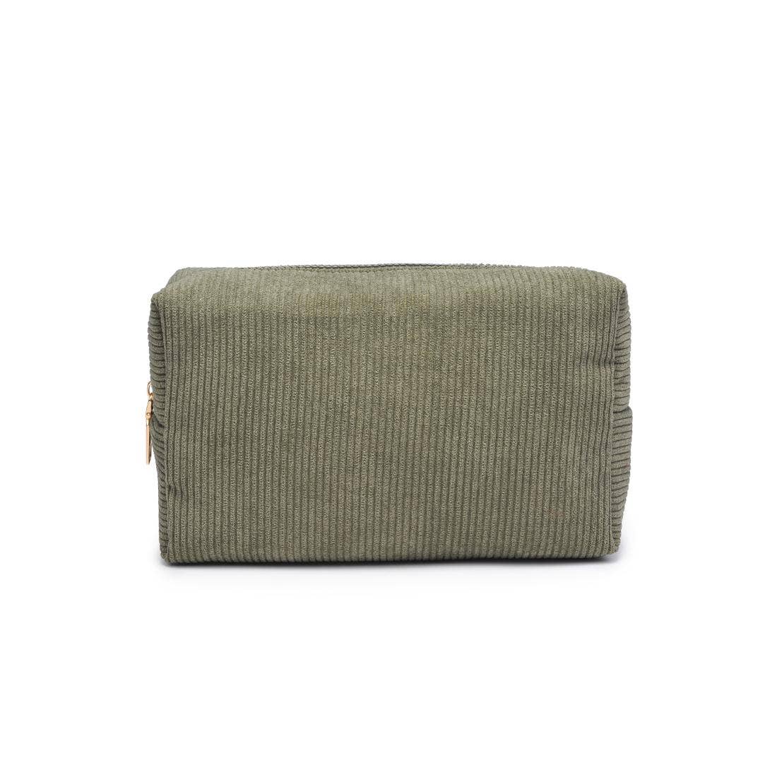 Cordially Yours - Corduroy Cosmetic Pouch