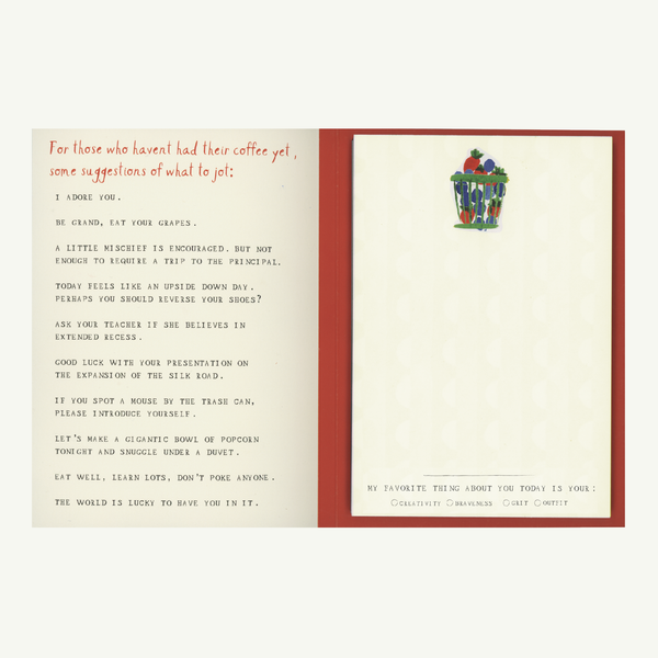 (All New) Lunch Notes