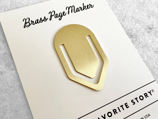 Brass Page Marker