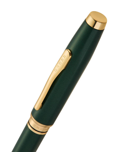 Coventry Satin Metallic Green Lacquer Ballpoint Pen