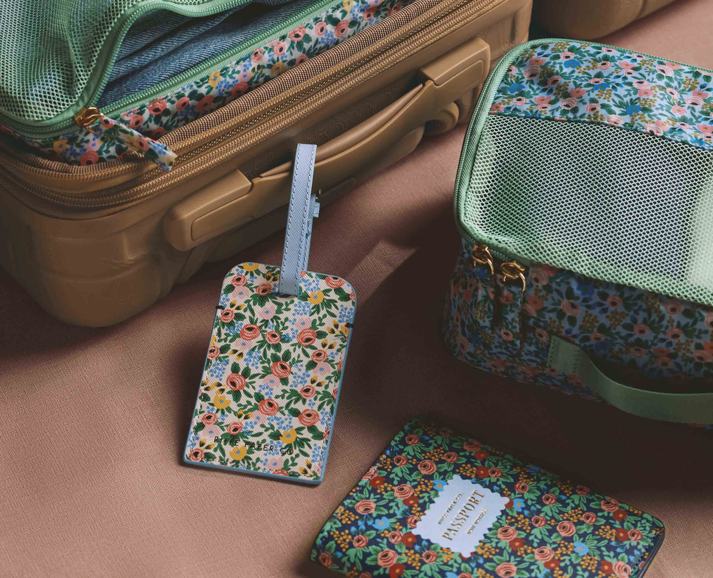 Rosa Luggage Tag