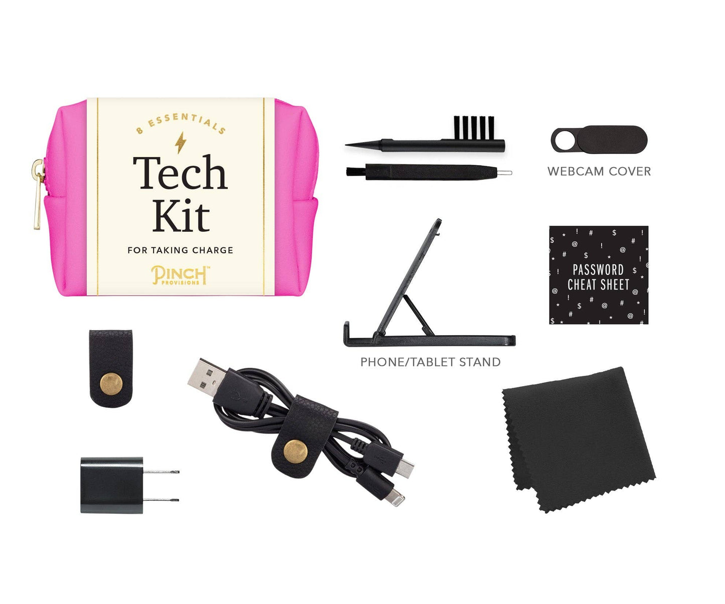 Vegan Leather Tech Kit