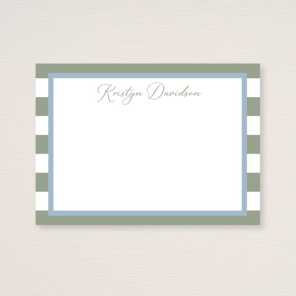 Sage Green Stripe