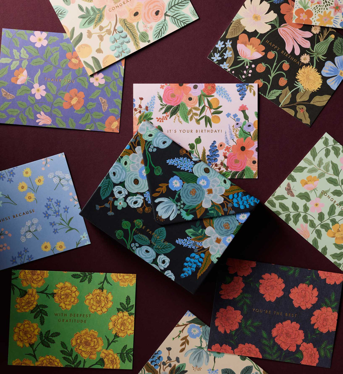 Occasions Card Set Mixed Florals