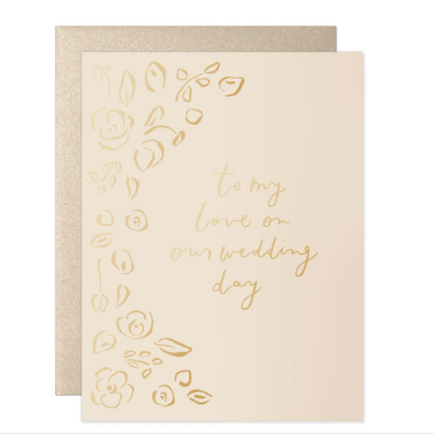 To My Love Florals Card