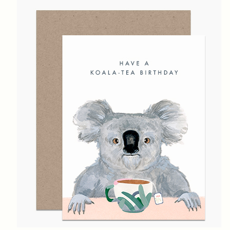 Have a Koala-Tea Birthday