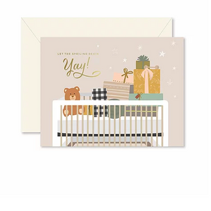 Spoiling Baby Greeting Card