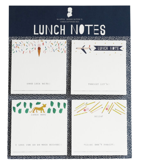 Lunch Notes
