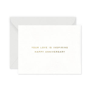 Inspiring Anniversary Card